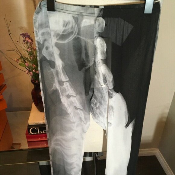 The People of the Labyrinths Bone Leggings Pants - Picture 2 of 12